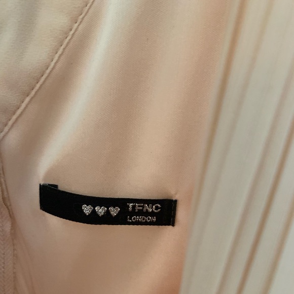 TFNC Midi Dress in Nude/Blush - Picture 5 of 5